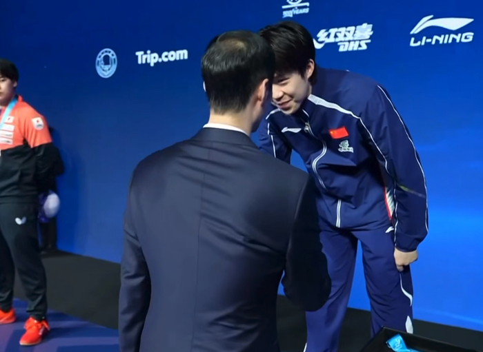 王楚钦力压强敌夺魁 林昀儒雨果握手言和